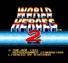 Image n° 4 - screenshots  : World Heroes 2 (Beta)